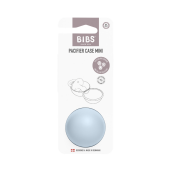 BIBS - Cutie pentru suzeta Pacifier Case Mini, Baby Blue