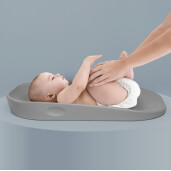 BabyGo - Salteluta de infasat din spuma Luxepad, Grey