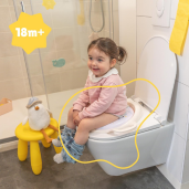 Badabulle - Reductor WC cu manere, Pescarus