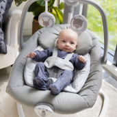 Joie - Leagan si balansoar rotativ Serina 2 in 1 Walnut