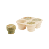 Babymoov - Set recipiente din silicon si feeder pentru bebelusi