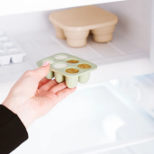 Babymoov - Set recipiente din silicon si feeder pentru bebelusi