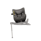 Nuna - Set Scaun auto rotativ i-Size TODL next Thunder, 40-105 cm + Baza isofix BASE next i-Size pentru TODL next, testat ADAC