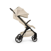 Nuna x BMW - Carucior ultracompact cu pliere automata TRVL lx, bej Mica