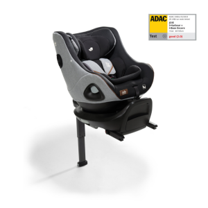 Set scaun auto rotativ i-Size i-Harbour Signature Carbon, 40-105 cm + Baza i-Size i-Base Encore, testat ADAC si certificat R129